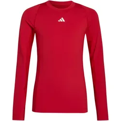 adidas Techfit AEROREADY langarm Funktionsshirt Kinder JW7960 - team power red 2 140