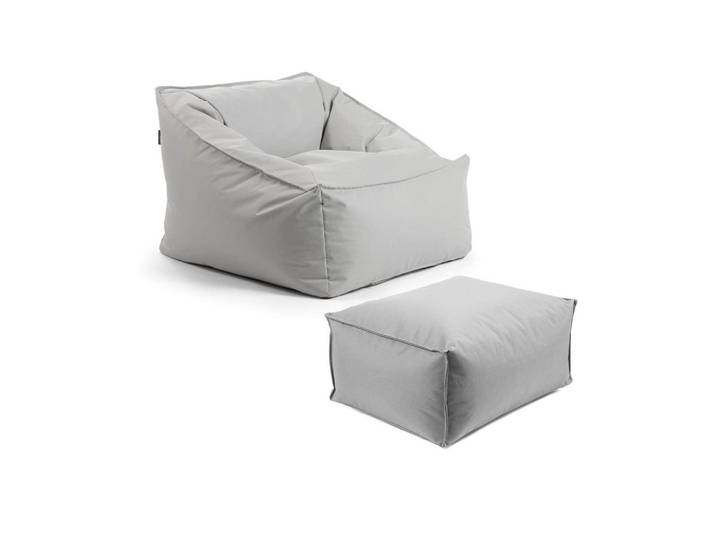 OUTDOOR SITZSACK Der Sunnyboy mit Hocker