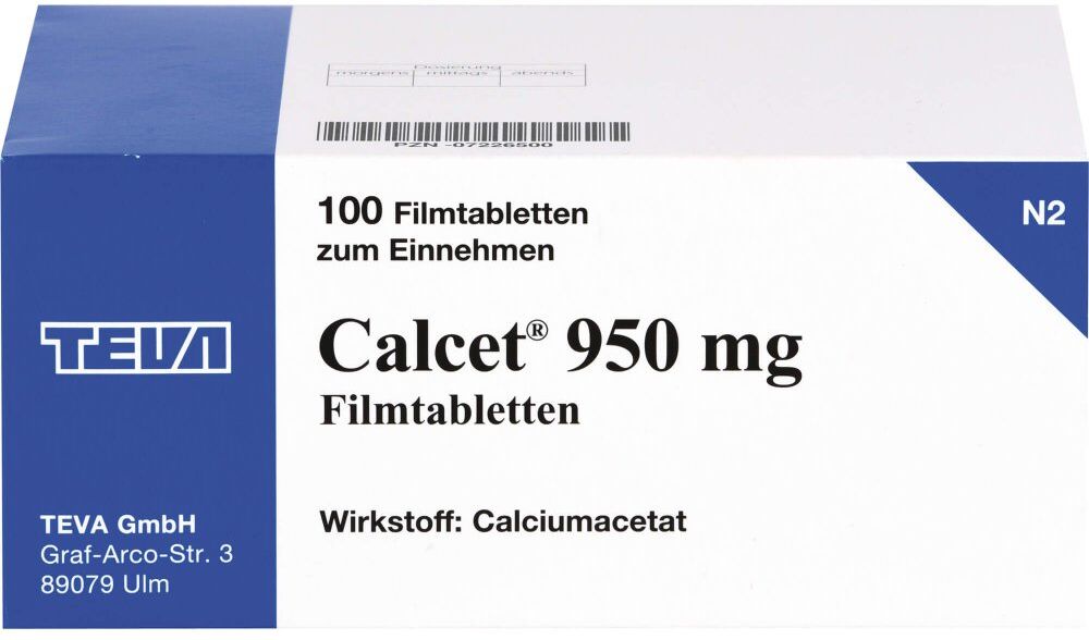 Calcet 950 mg Filmtabletten
