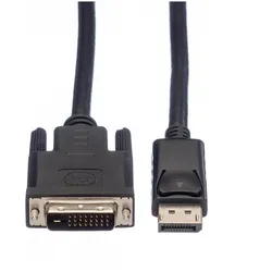 Roline DisplayPort — DVI (5 m), Videokabel, Schwarz