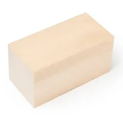 Holz-Rohling zum Schnitzen, 10 x 5 x 5 cm