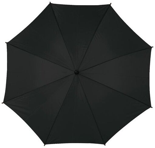 Porte-badge publicitaire parapluie golf polyester métal noir contreplaqué