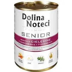 Dolina Noteci PREMIUM Senior reich an Kalbfleisch, Karotten und Thymian 400g