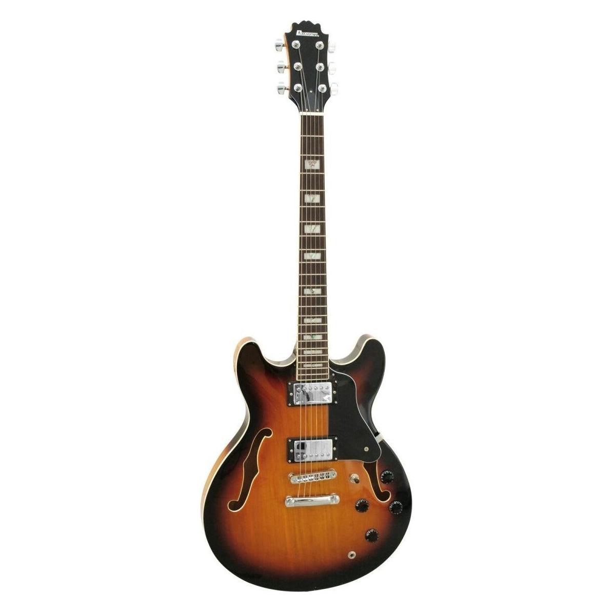 Dimavery SA-610 Jazz-Gitarre, sunburst (E-Gitarre) (26216012)