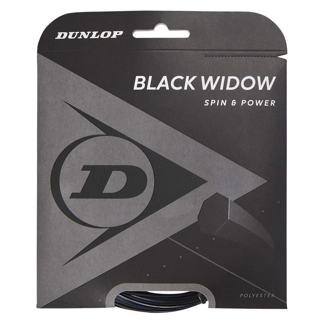 Dunlop Tennis String Black Widow 1.31mm 12m (623DN624849)