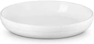 Le Creuset White Stoneware Coupe Collection 22cm Pasta Bowl