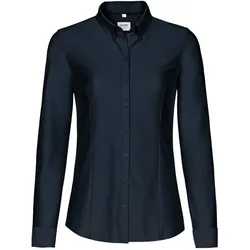 Hakro Bluse Natural Stretch Damen 0129034006 tinte L