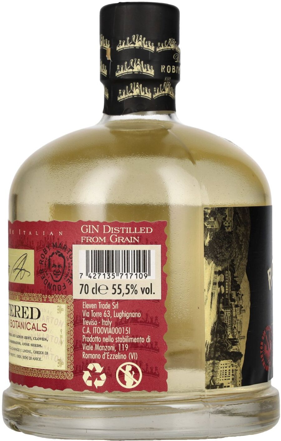 Roby Marton Gin Original HIGH PROOF 55,5% Vol. 0,7l