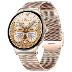 Colmi V89 smartwatch (stainless steel gold) (43 mm, ohne SIM), Smartwatch
