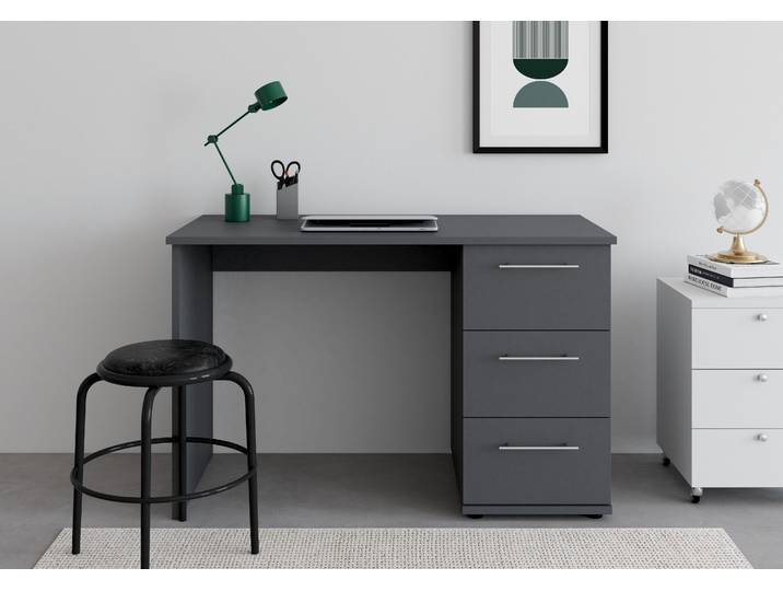 VOGL Möbelfabrik Tobi, mit 3 Schubkästen optional mit Tastaturauszug, Breite 115 cm