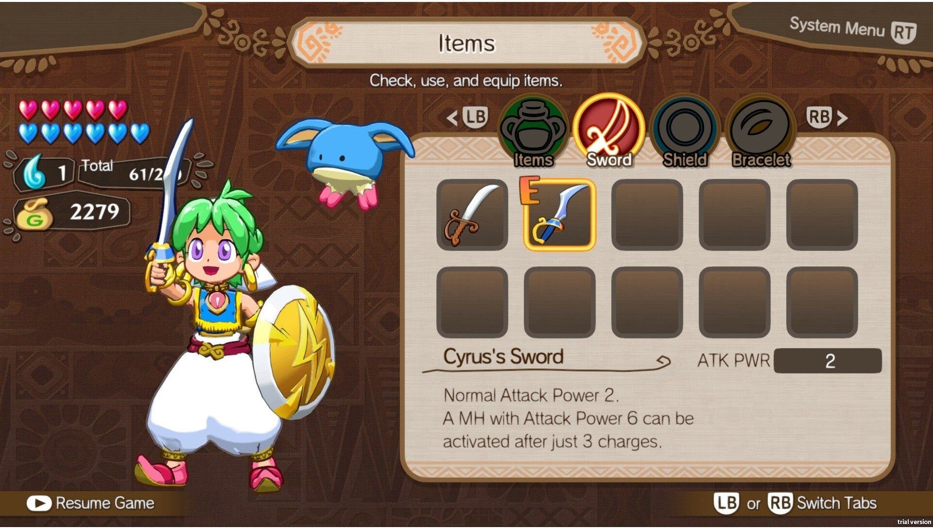 ININ Games Wonder Boy: Asha in Monster World for PlayStation 4 (Disc)