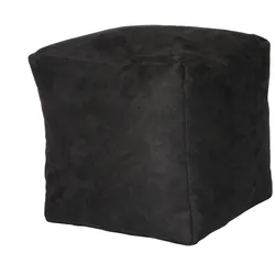 Linke Licardo Sitzwürfel Noble Soft anthrazit 40/40/40 cm