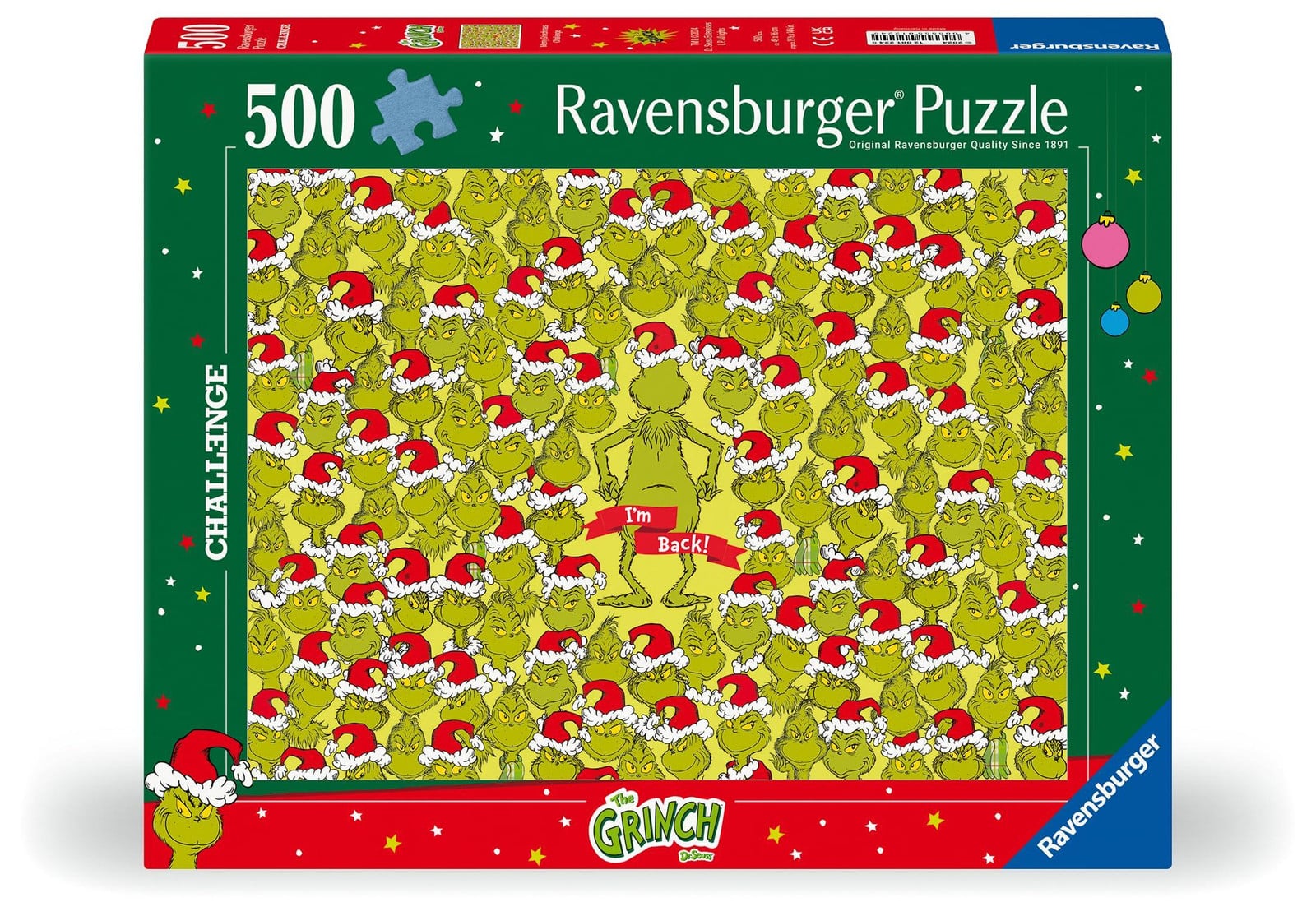 Ravensburger Grinchmas-uitdaging spel