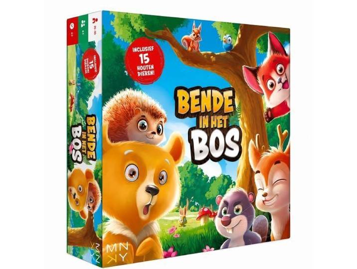 MNKY - Bende in het bos - Bordspel coöperatief en competitief