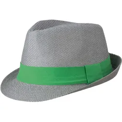 Myrtle Beach Unisex Street Style Hut MB6564 grey/green S/M (56 cm)