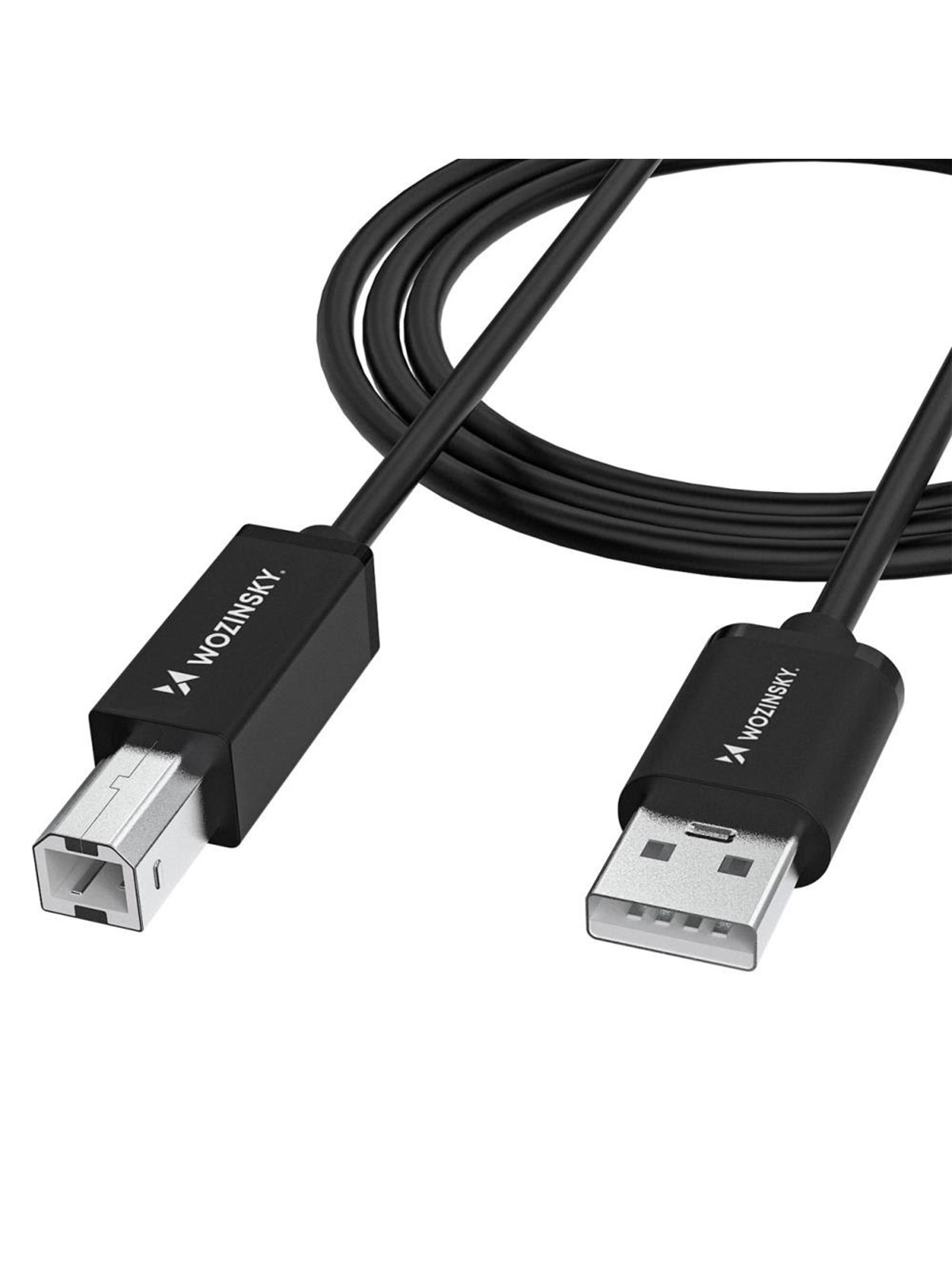 Wozinsky WKDDY3S USB-B - USB-A 480Mb/s Cable 2m - Black