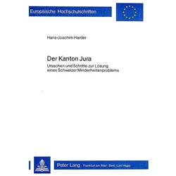 Der Kanton Jura, Fachbücher von Hans-Joachim Harder