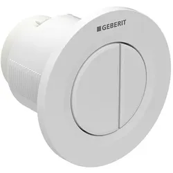 Geberit Pneumatische Fernbedienung typ 01 Alpinweiß Kunststoff 116.042.11.1