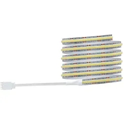 Paulmann, LED Streifen, MaxLED 1000 Full-Line COB Stripe Set (Tageslicht, Warmweiss, Weiss, 150 cm, Indoor)