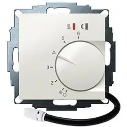 Eberle 547816254502 UP-Regler 5-30C mit Begrenzerfunkt. 10-40C, RAL9010 glänzend 55x55, AC 230V, 16 A 1 Schließer, PWM / 2 Punkt Regelung
