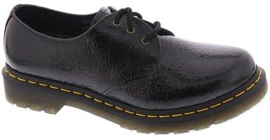 Dr Martens 1461 Distressed Patent - Womens UK 8 US 10 Black Oxford Shoes Medium