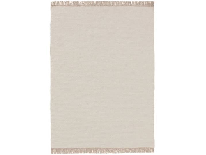 Tapis de laine crème 120x170