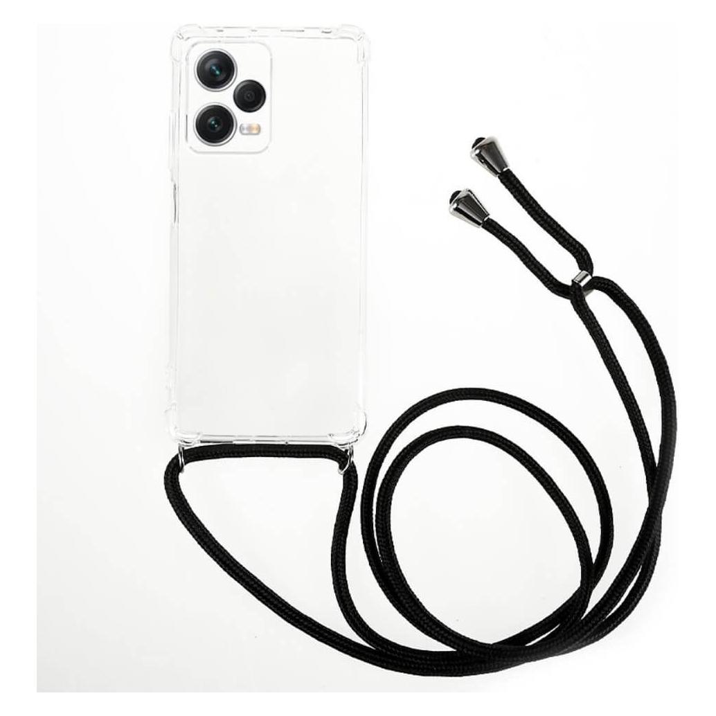 Cover-Discount Xiaomi Redmi Note 12 Pro+ - Hülle mit Umhängeband transparent (Xiaomi Redmi Note 12 Pro+) (660131175A)