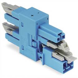 WAGO 890-1904 Verteilerblock 3 fach 890 Gesamtpolzahl: 2 16 A Blau 50 St. Piece