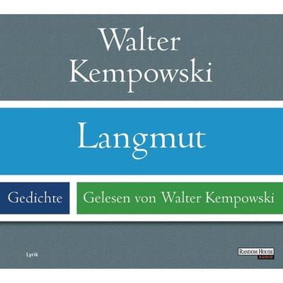 Langmut - Walter Kempowski, Audio, 9783837175455