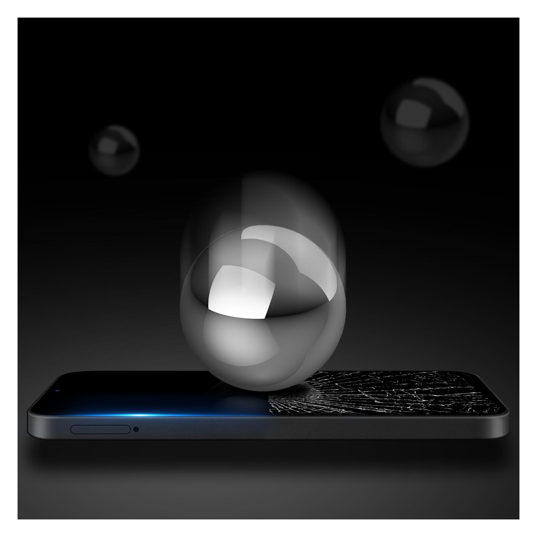 Dux Ducis 9D Tempered Glass Oppo A17 9H tempered glass with black frame (1 Stk., Oppo A17k) (Dux Ducis Tempered Glass 9D OPPO A17 4G Black)