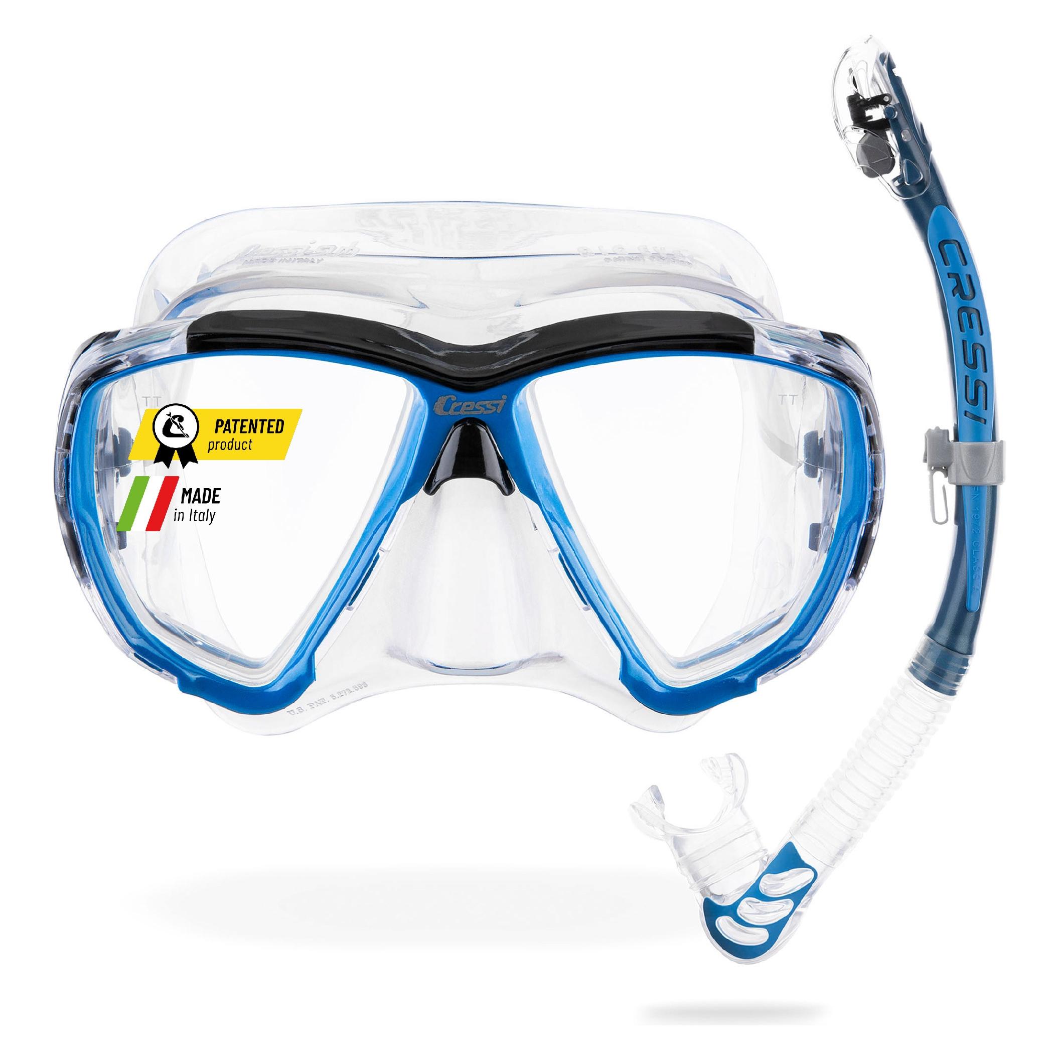 Cressi Big Eyes + Alpha Ultra Dry (DM520022)
