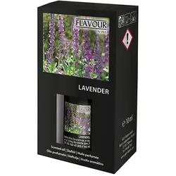 Papstar Duftöl Lavendel, 10 ml, "Flavour", 4 Stück
