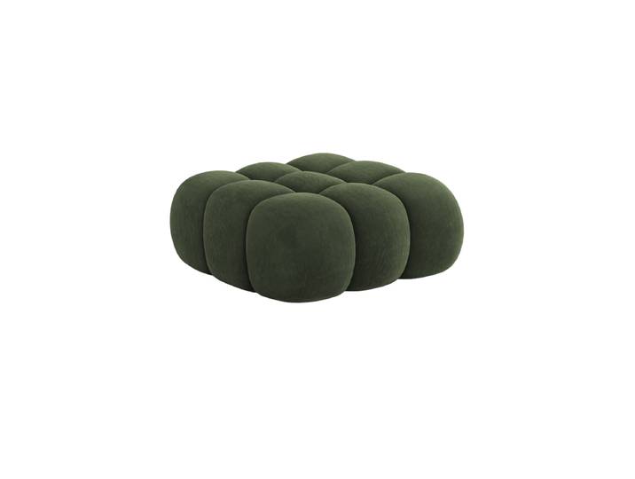 Design Sitzpouf „Maurice“ Samt Grün CXL by Christian Lacroix