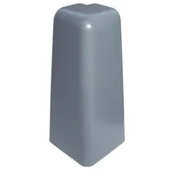 Eck Für Sockel Naturel Grau, PVC, Länge 2 cm, EROHG