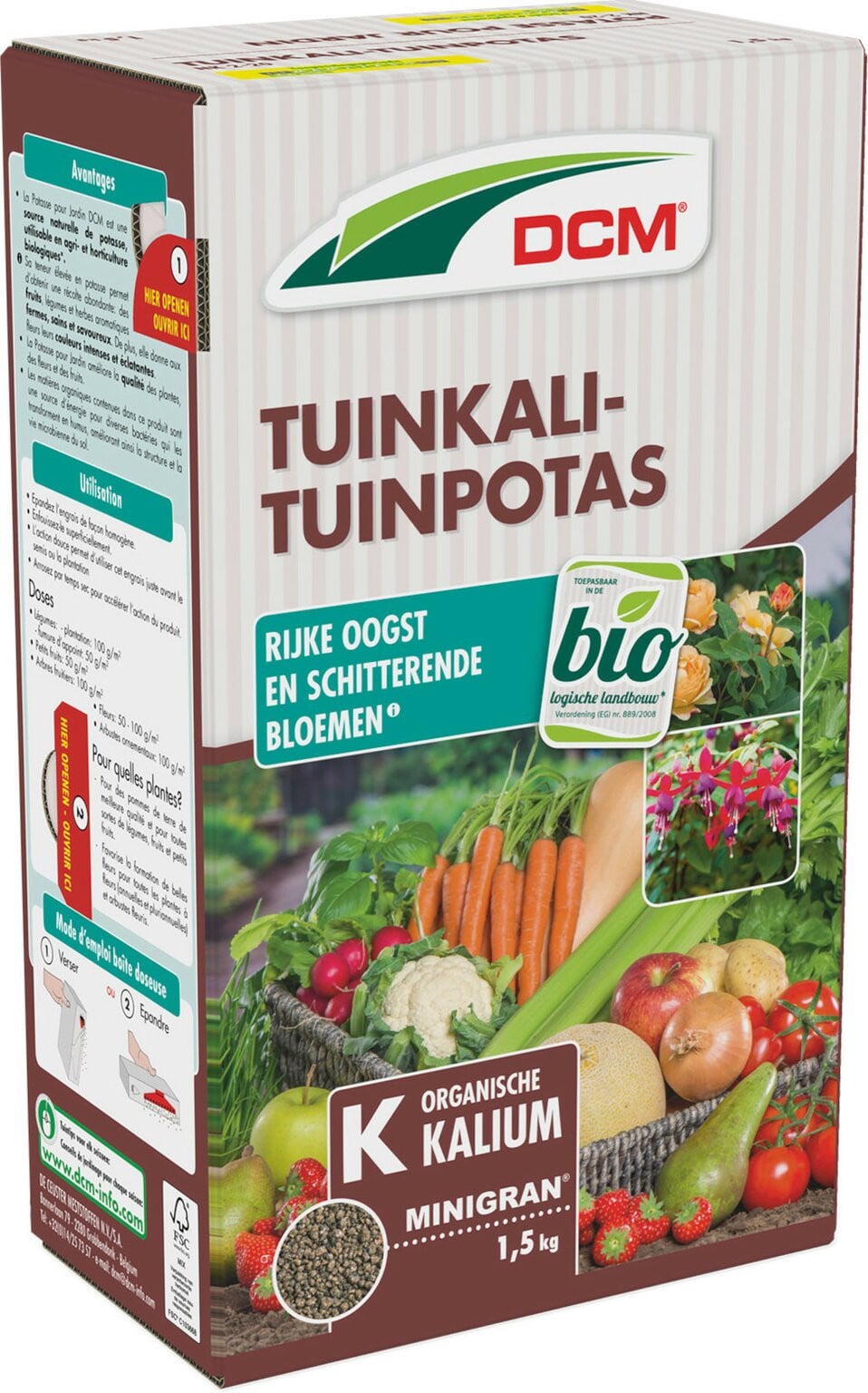DCM Tuinkali 1,5 kg