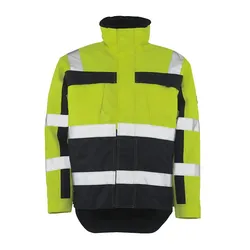 Pilotenjacke "TERESINA" Safe Compete - M - gelb/marine