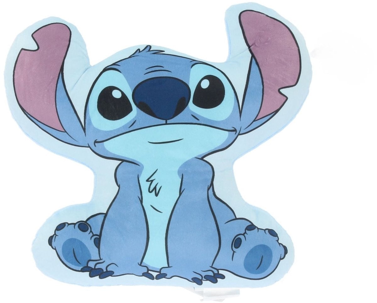Lilo & Stitch Gevormd kussen Blauw - 35 cm