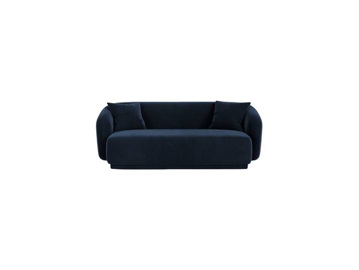 2-Sitzer Design Sofa Jane Samt Königsblau chosen by Bloomingloft