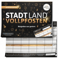 DENKRIESEN STADT LAND VOLLPFOSTEN - SILVESTER EDITION (DinA5-Format) - deutsch 290489