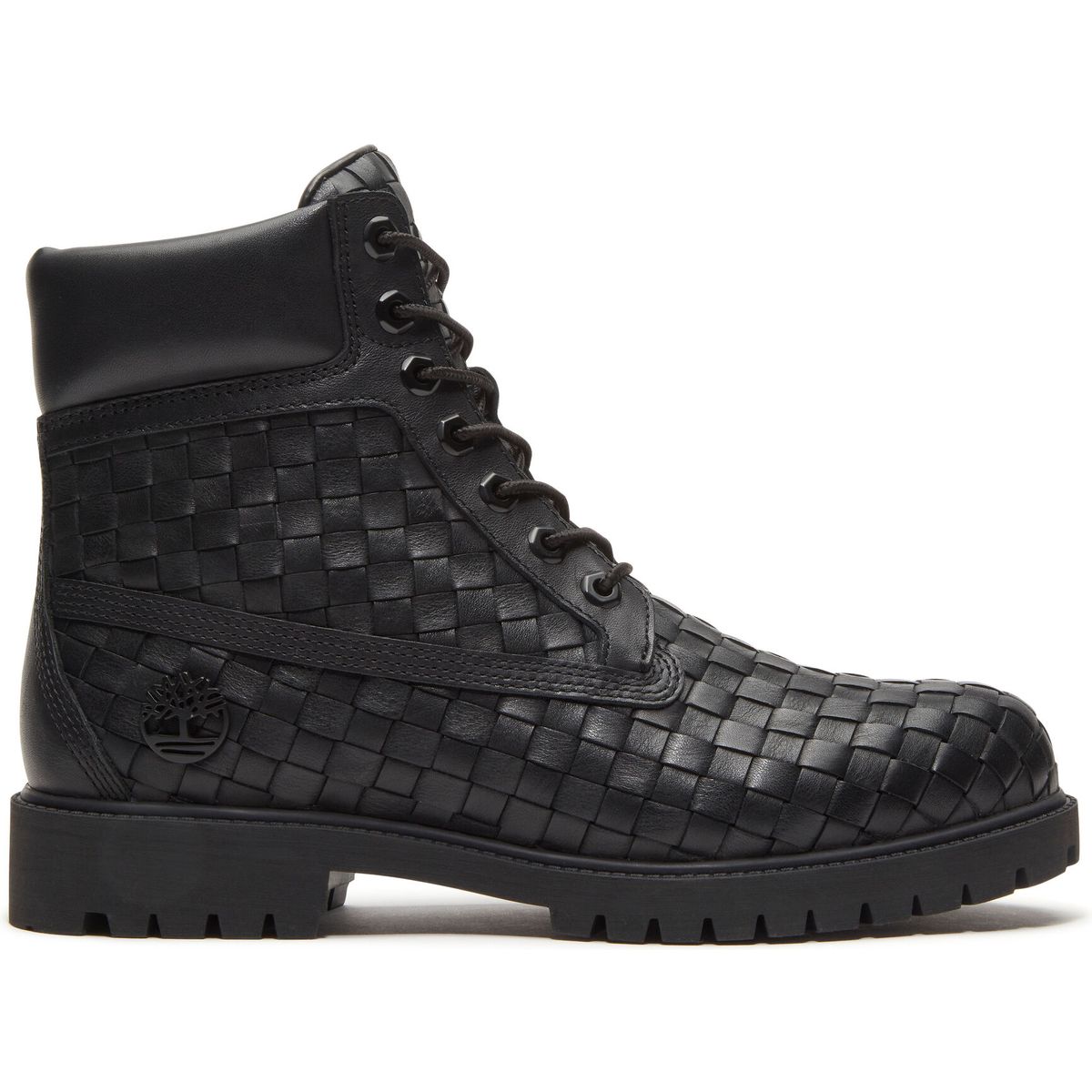 Timberland Mens 6 Inch Lace UP Boot black fg w blk 9 TB0A6FD6EPV1-9
