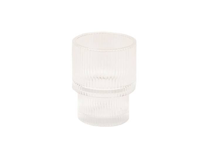 Verre à flat white rainuré CHiATO, 200 ml