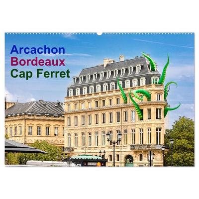 Arcachon Bordeaux Cap Ferret (Wandkalender 2027 DIN A2 quer), CALVENDO Monatskalender