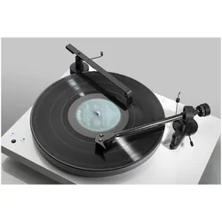 Pro-Ject Mitlaufbesen Sweep It E Silber, Plattenspieler Zubehör, Silber, Schwarz