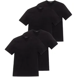 Schiesser Herren T-Shirt American Shirt 4er Pack