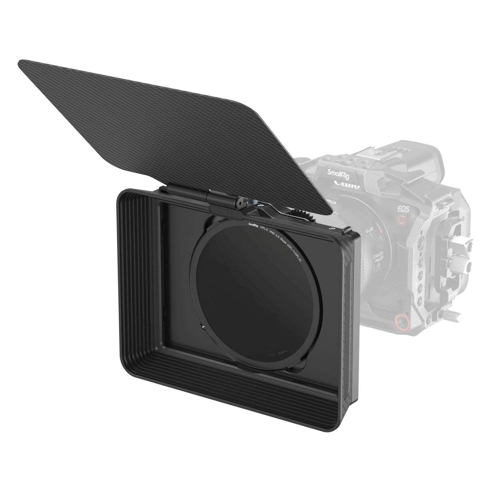 SmallRig 4411 Matte Box mit verstellbarer Klemme und VND-Kit (Matte Box) (4411)
