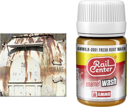 Rail Center AMMO.R-2001 Modellbahn-Texturfarbe Frischer Rost 35ml