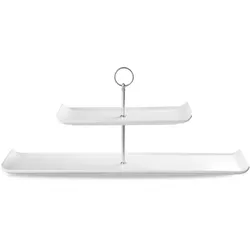 Churchill Alchemy Balance Rechteckig Etagere 2Tlg. 56x15,3/30x14,5cm