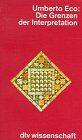 Umberto Eco - Die Grenzen der Interpretation - Preis vom 09.10.2026 07:28:09 h