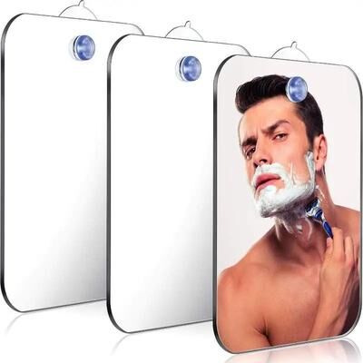 Uplift Picks Fogless Shower Shaving Mirror Portable Shatter Resistant Acrylic Bathroom Mirror Fogless Shower Shaving Mirror Portable Shatter Resistant Acrylic Bathroom Mirror