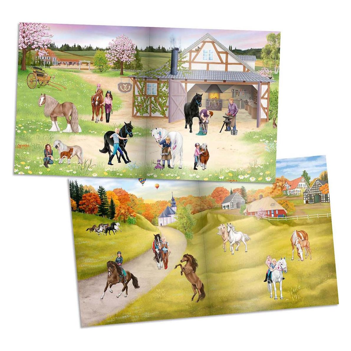 Schmidt Spiele Miss Melody - Stickerworld (0413985) (225 Sticker) (0413985)